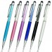 Crystal Bling Bling 2-in-1 Long Stylus Pen Ball Pen - Many Color Available